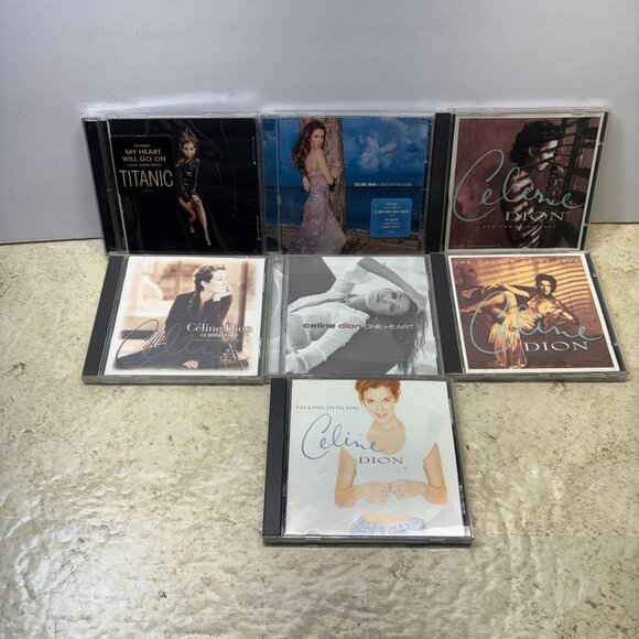 Celine Dion CD Album Collection Lot Of 7 Falling Into You / Lets Talk About Love - Picture 3 of 16